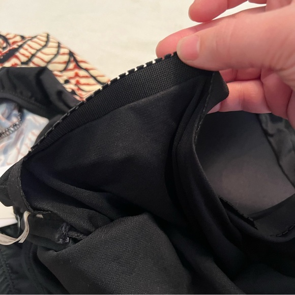 NWT flutter sleeve low V neck swim one piece - Picture 4 of 14